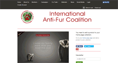 Desktop Screenshot of antifurcoalition.org